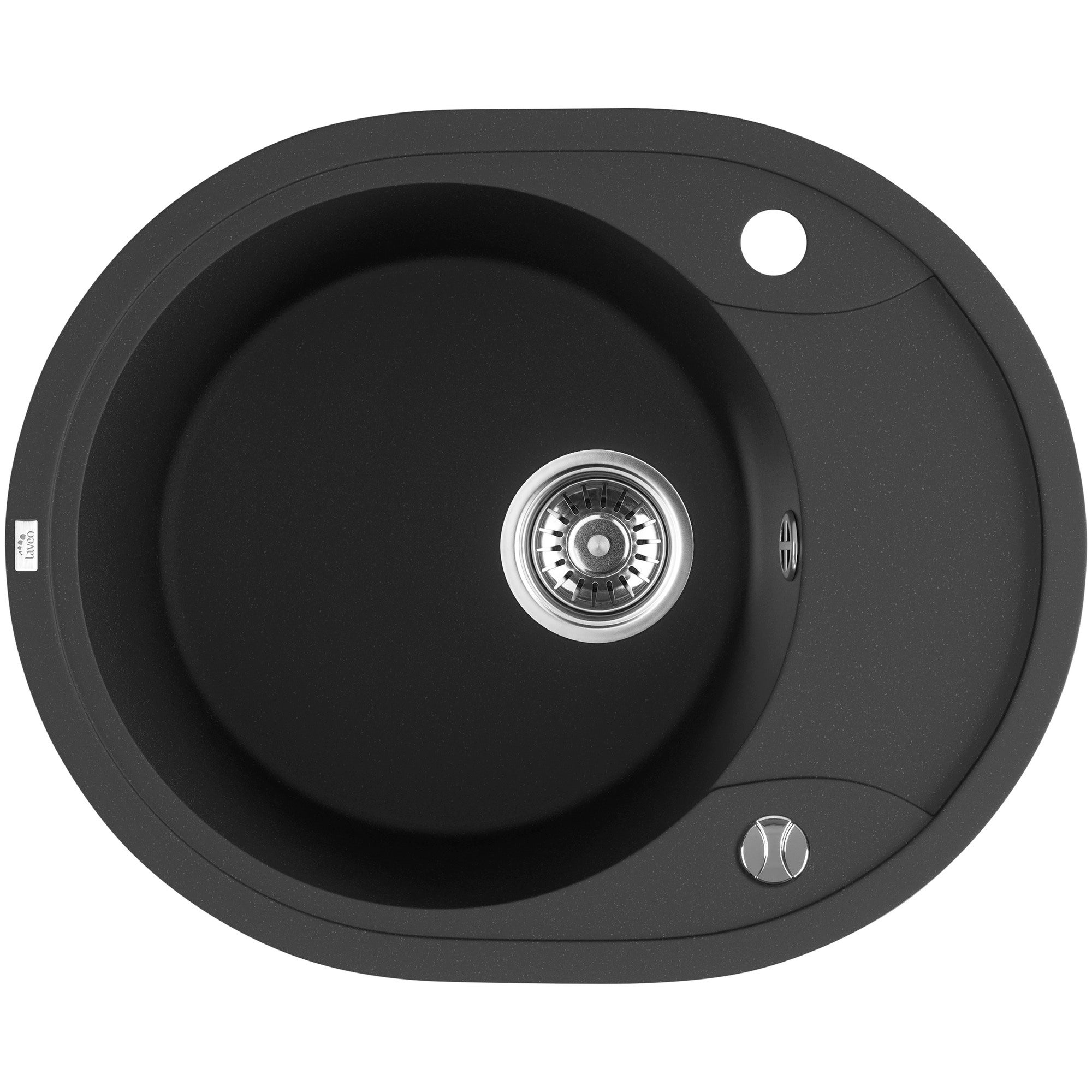 Zlewozmywak granitowy Laveo Dafne 47 x 58 cm