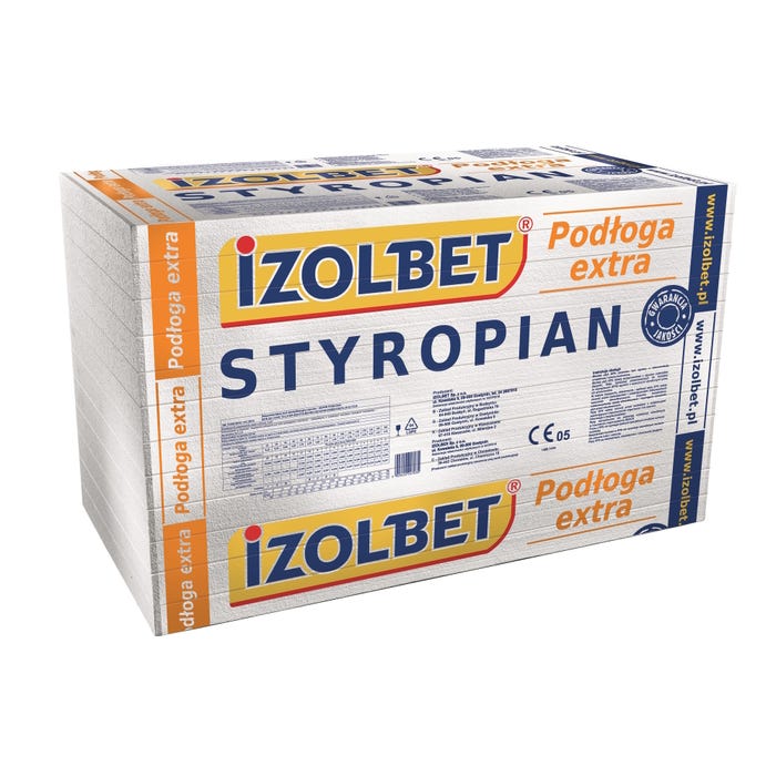 Styropian Izolbet EPS100 037 3 cm 0.037 W/(mK) 10 m2
