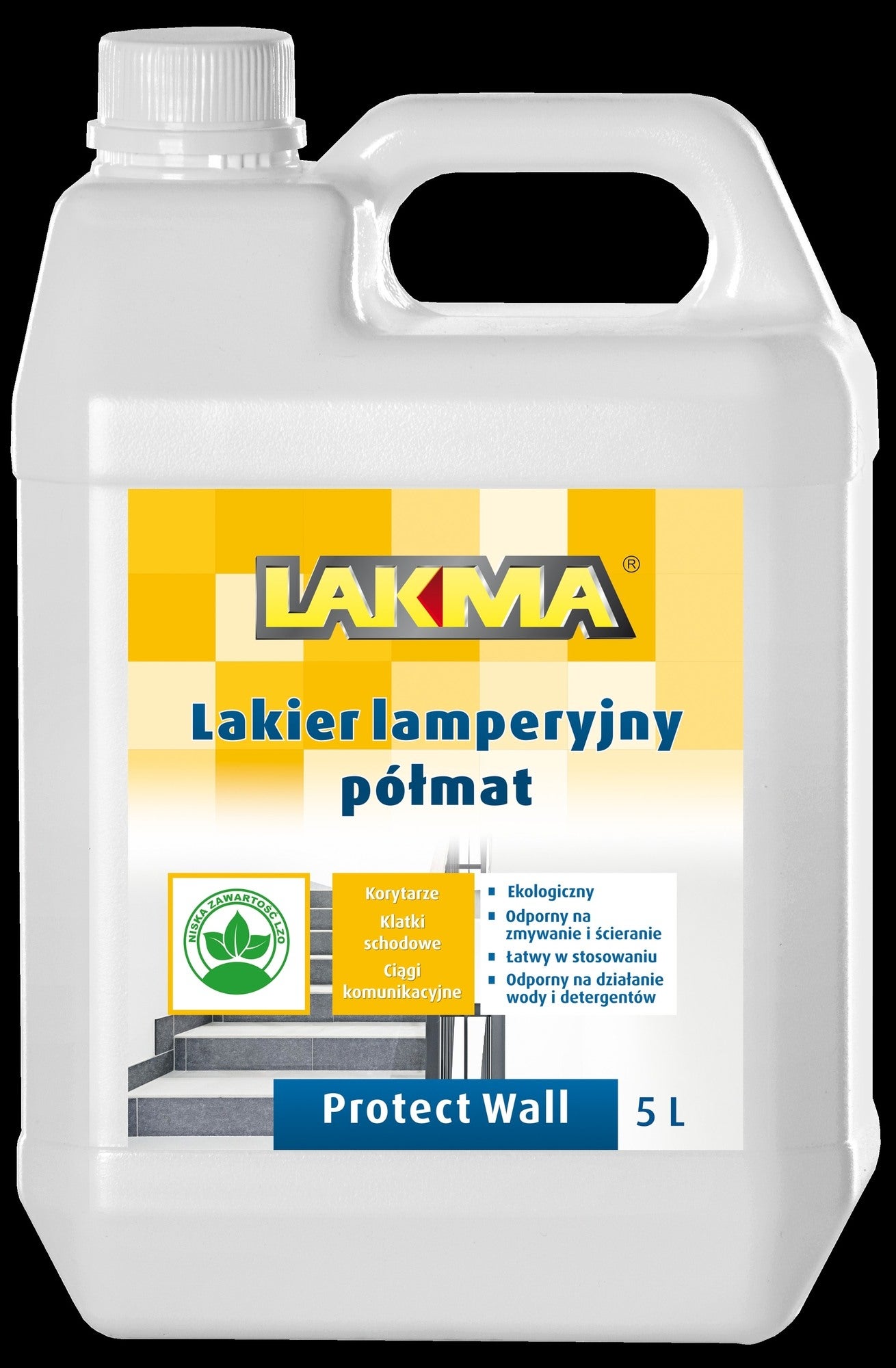 Lakier lamperyjny Lakma Protect Wall półmat 5l