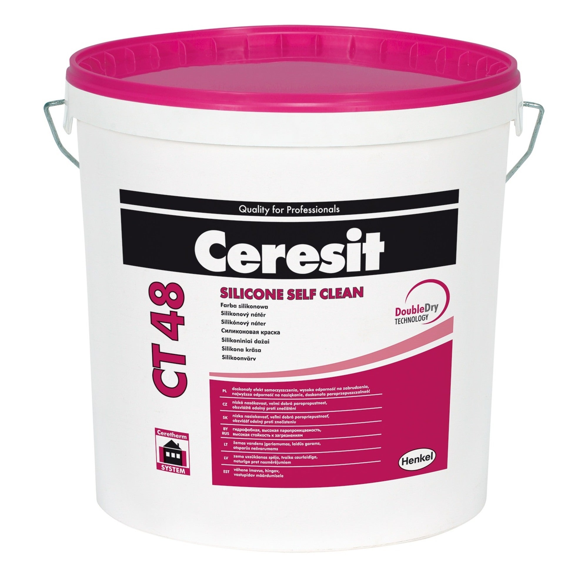 Farba silikonowa Ceresit CT48 baza transparentna 3,5l