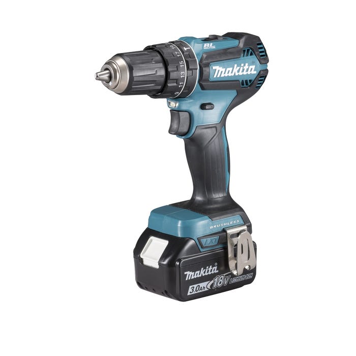 Wiertarko-wkrętarka udarowa MAKITA 18V DHP485SFE - 2x3Ah w zestawie