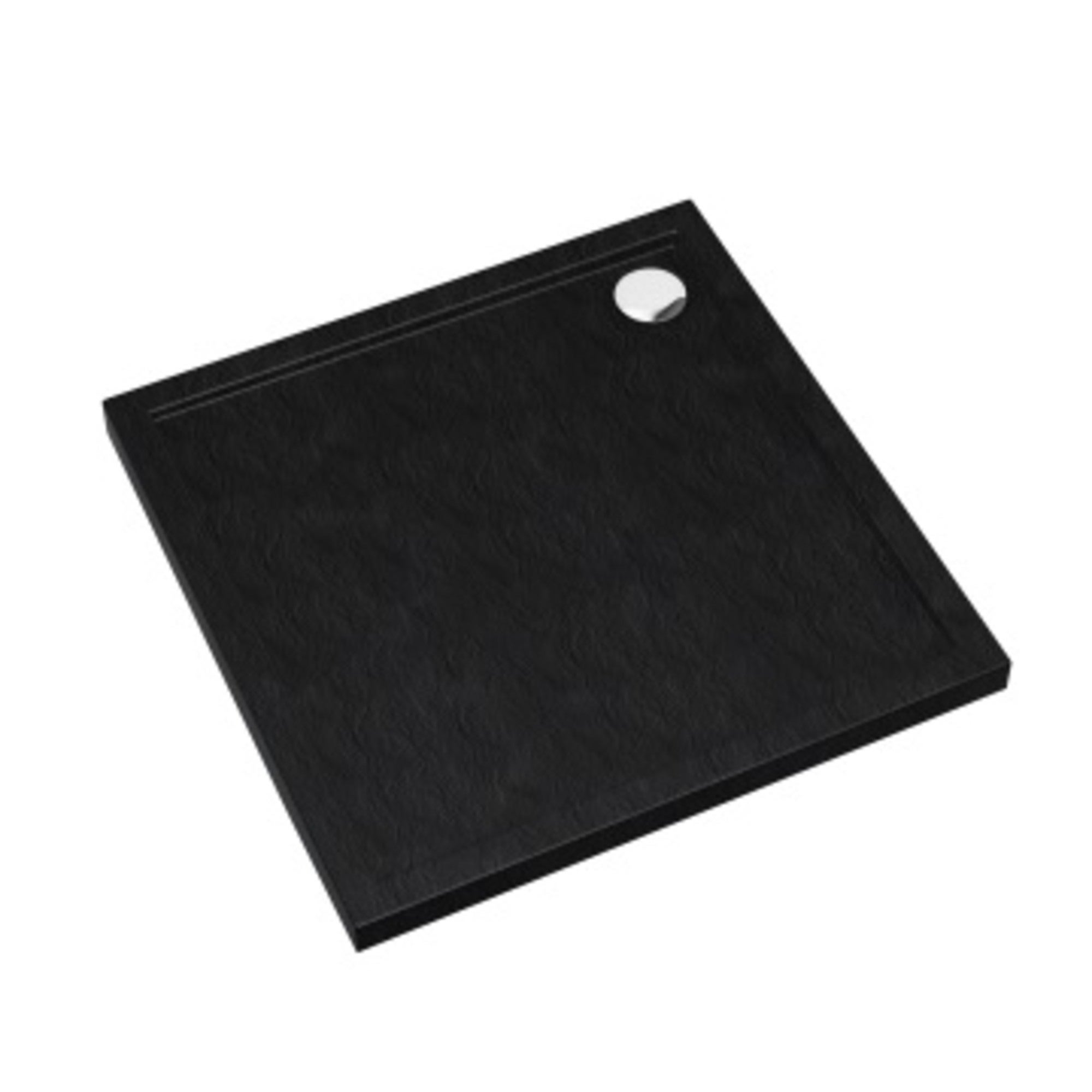 Brodzik do kabiny prysznicowej Schedpol Lila Negro 90x90 cm BRC2331CST