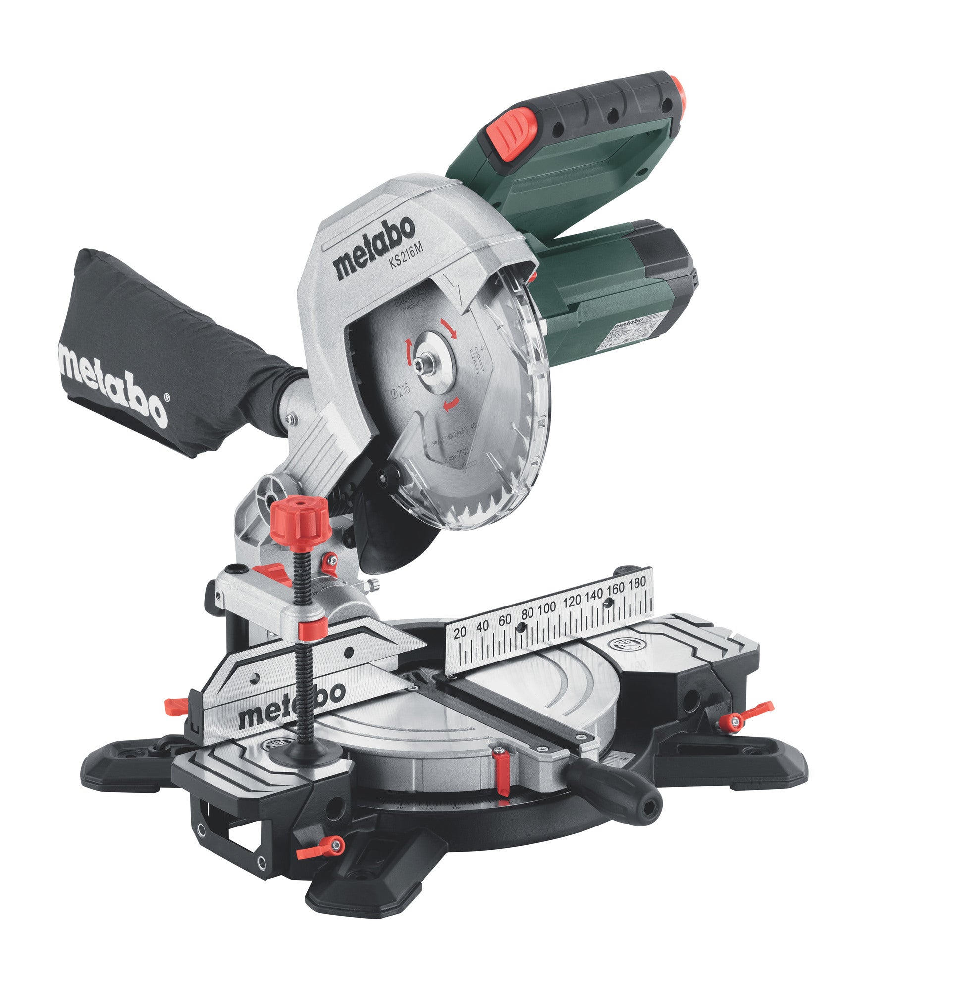 Pilarka ukosowa 1350W 216 mm KS 216 M Metabo