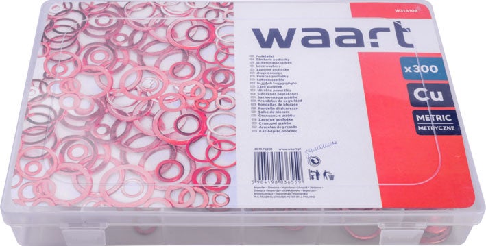 Zestaw podkładek miedzianych (300 szt.) 2