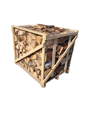 Drewno opałowe suszone mix iglasto-liściaste paleta 1