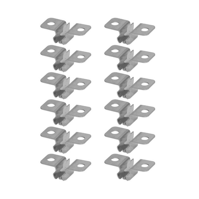 Łącznik regałowy podwójny dwustronny 5x31 mm 12 szt.