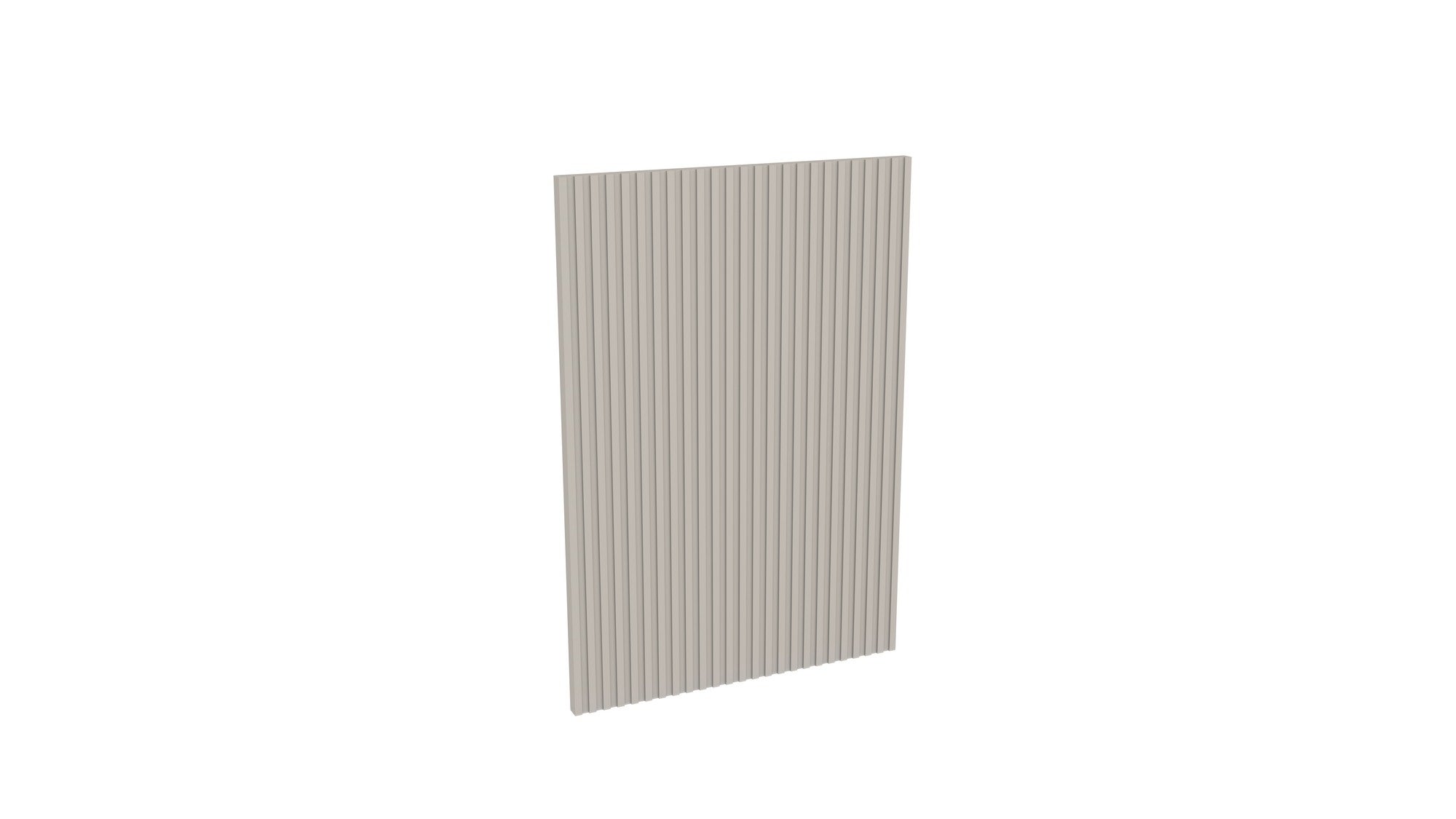 Front kuchenny ryflowany kaszmir 50 cm uniwersalny