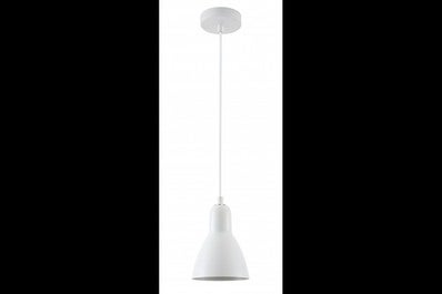 Oprawa sufitowa Etore L 1x E27, biały, średnica 12,8cm, materiał metal