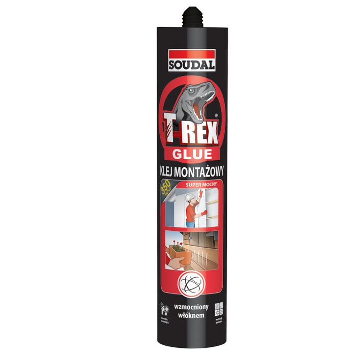 Klej montażowy Soudal T-rex 380g