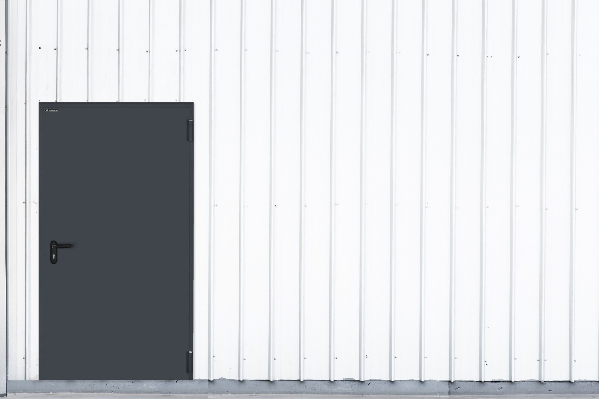 Drzwi techniczne Technical 60, 920x2060,RAL 7016, prawe 1
