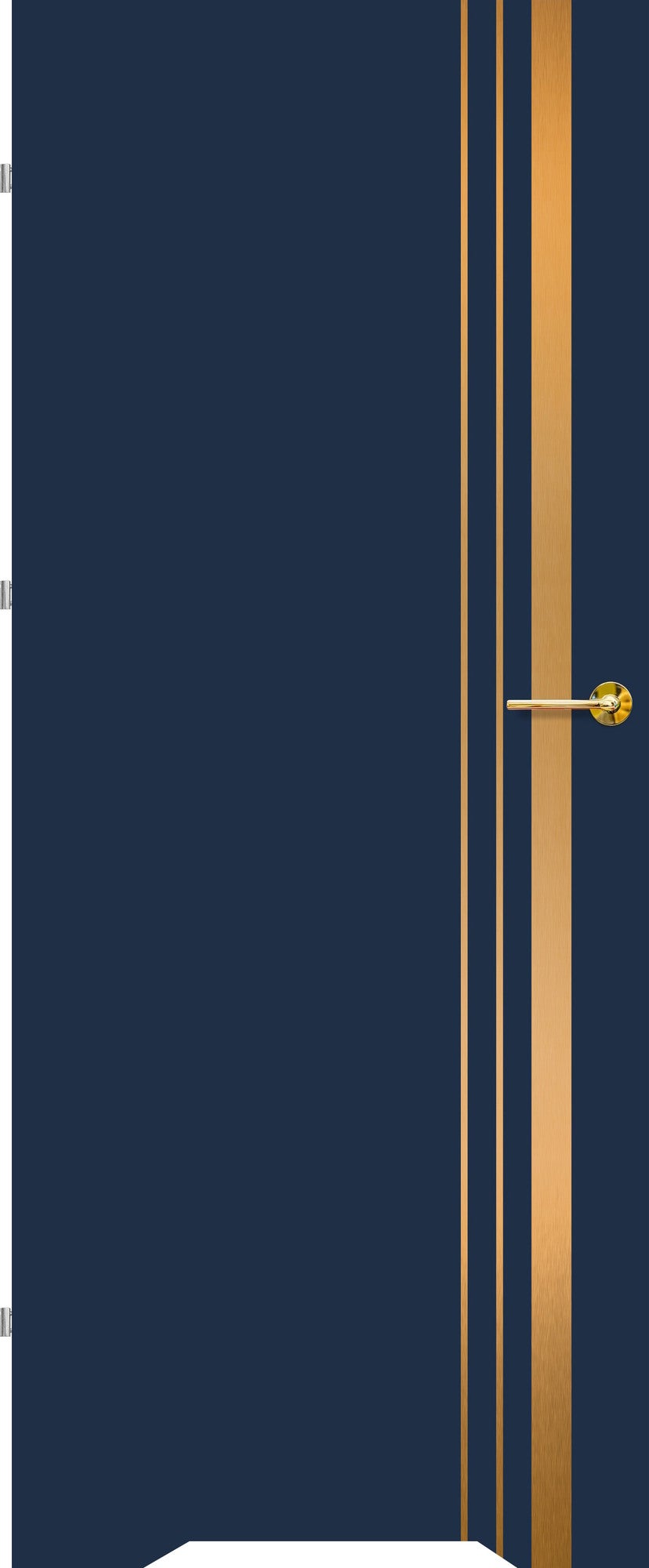 Skrzydło łazienkowe Altamura 1 80 prawe granatowy