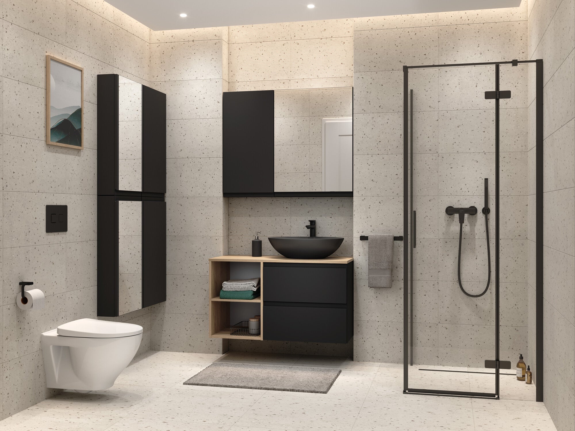 Szafka wisząca Cersanit Moduo 40 cm FZZH1001423339 1