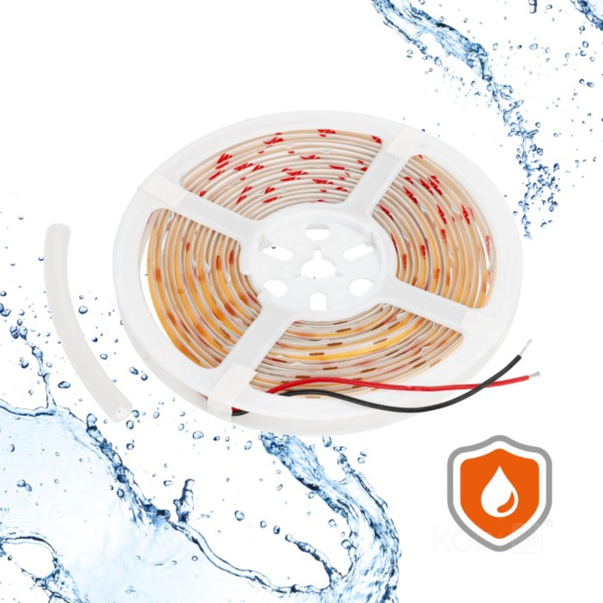 Taśma LED 12V COB 10W 1000LM/M 4000K IP65 5m KO 4