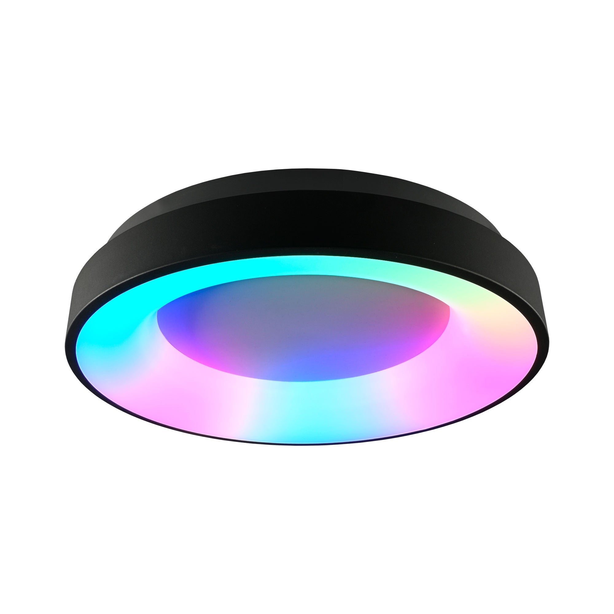 Plafon LED Edge 72W 4700lm RGB czarny