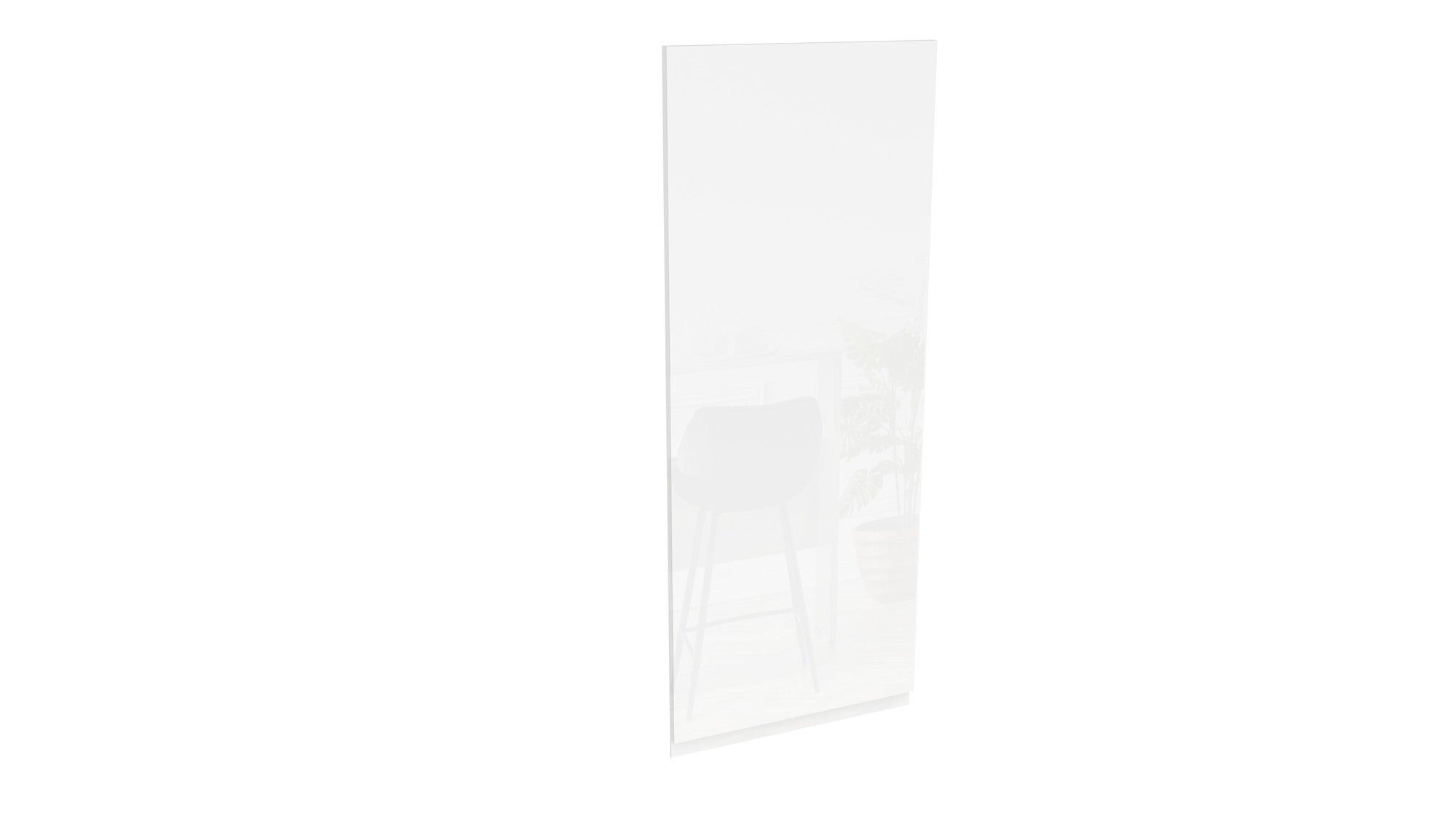 Front kuchenny Akryl Biały Połysk 50x124,7 cm 