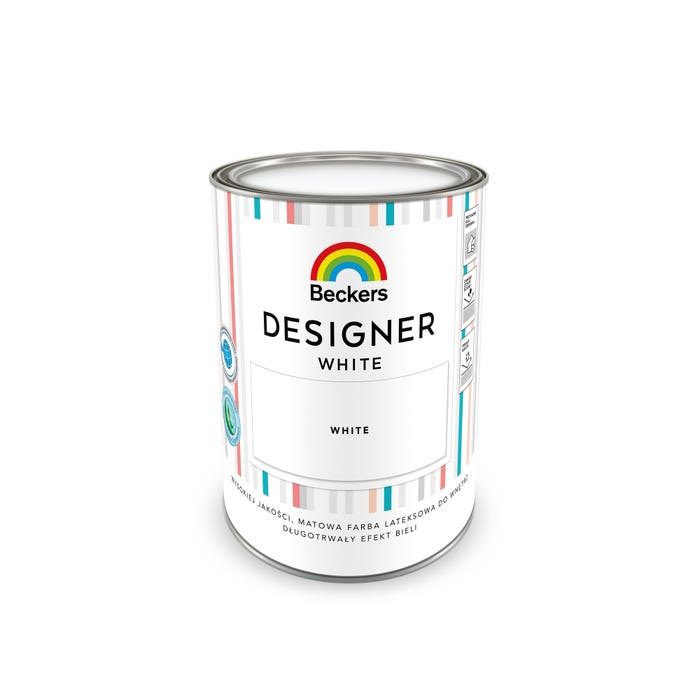 Farba Beckers designer white 1L