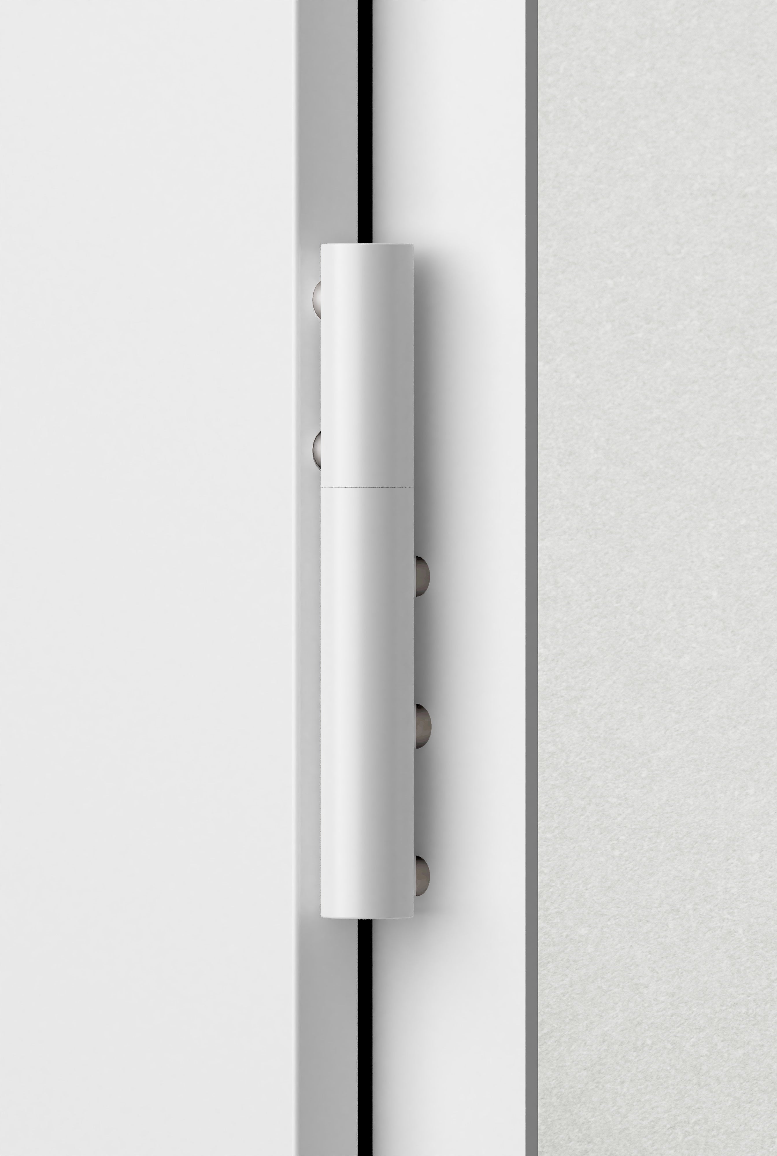 Drzwi Zewnętrzne NOVIA Vitre, białe, 90 prawe 2