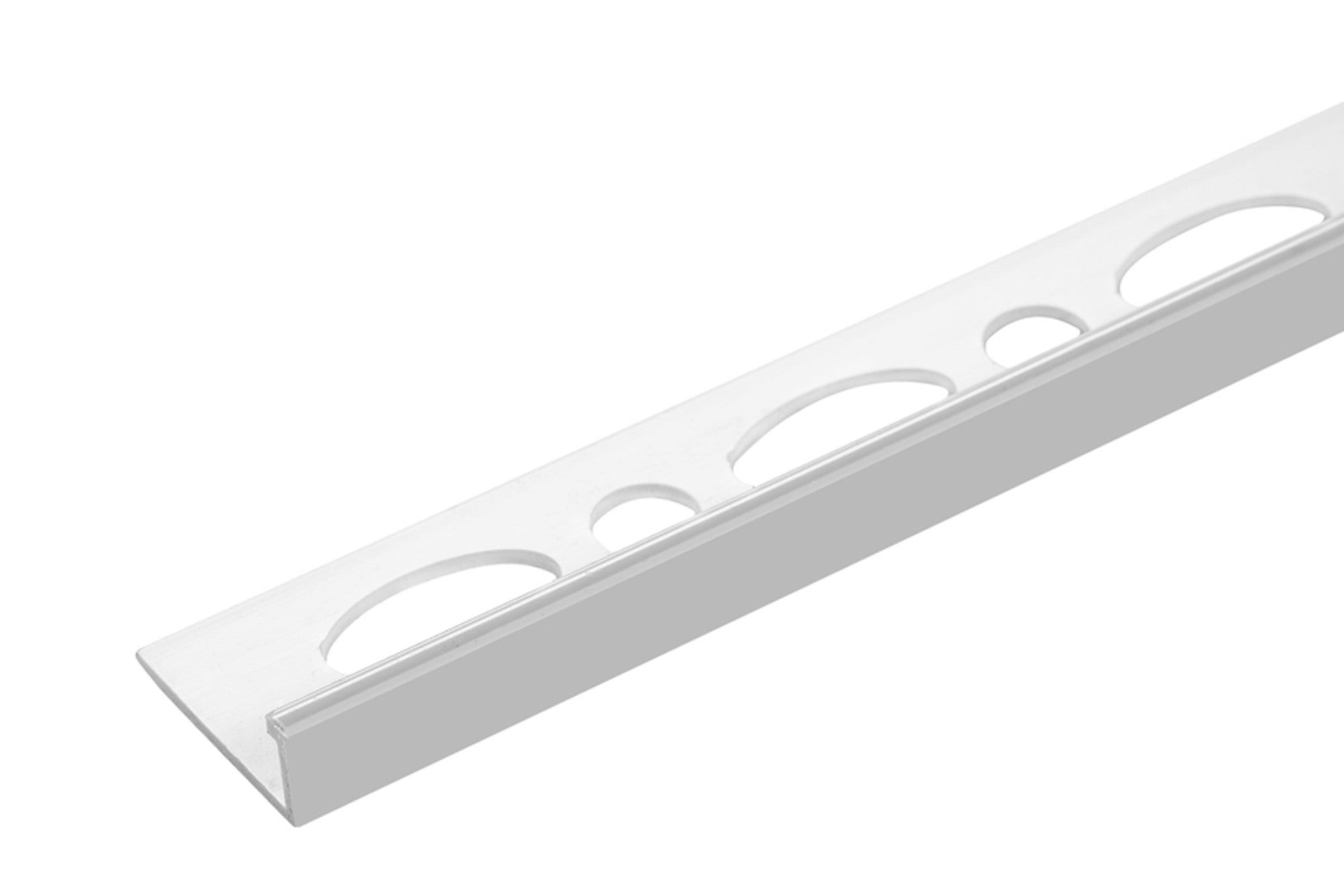 Profil ozdobny do glazury 10 mm PV 250 cm Biały mat RAL 9003 CEZAR