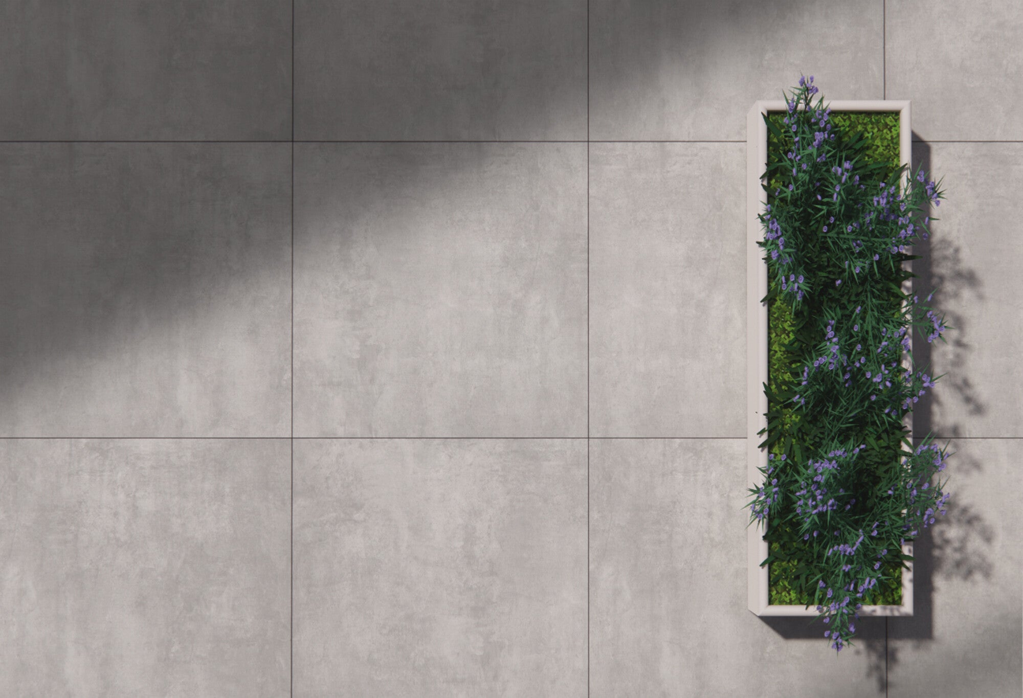 Gres tarasowo-balkonowy Cemento White 60x60x2 0.72 M2 1