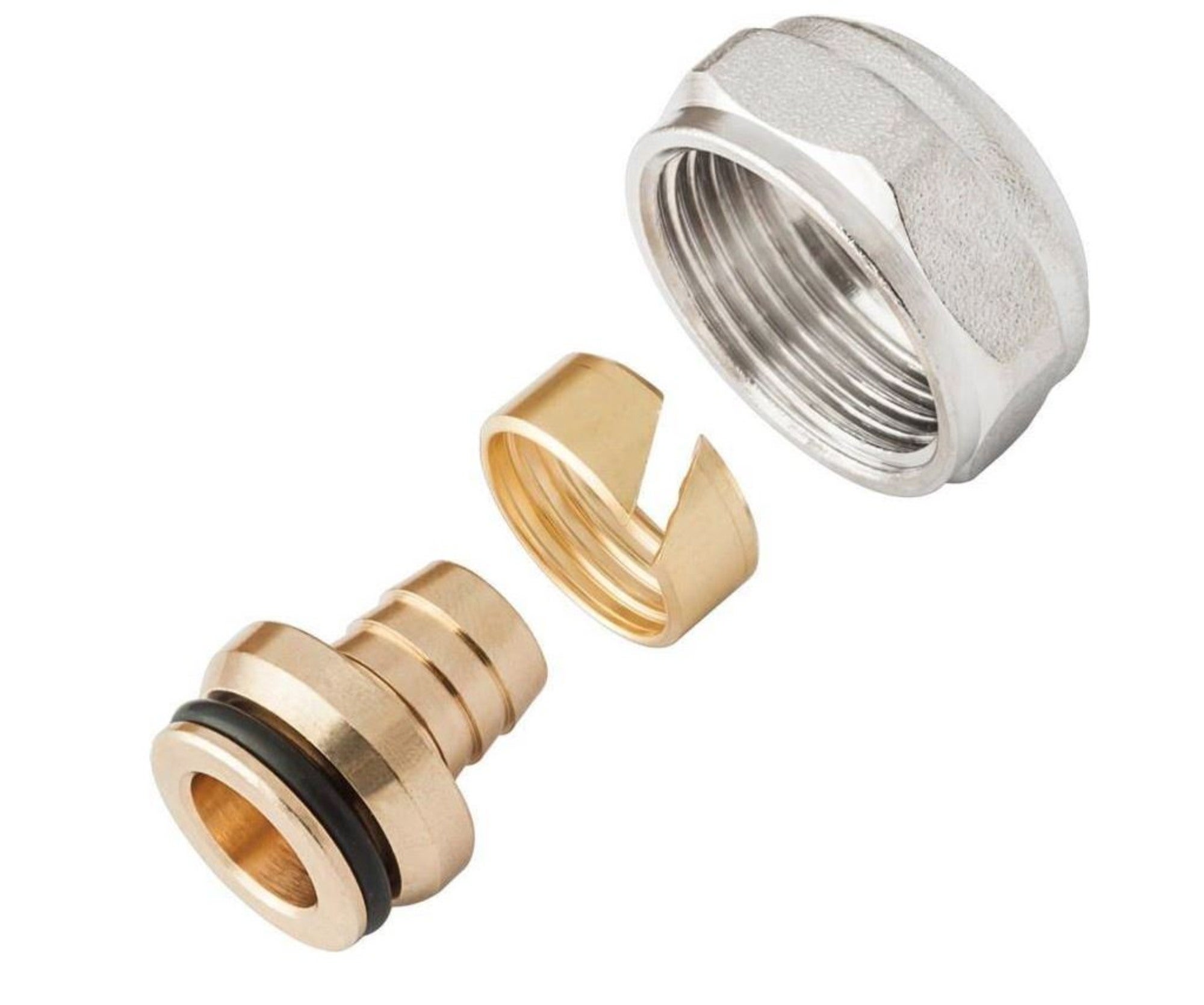 Kan Ultraline Śrubunek mosiężny do rur PERT i PEX 18x2.0 G3/4"