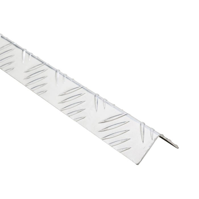 Kątownik schodowy aluminiowy 30x30x1.5mm 2.5m