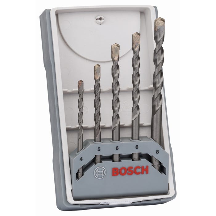 Zestaw wiereł do betonu X-PRO Line Bosch, 5 szt.