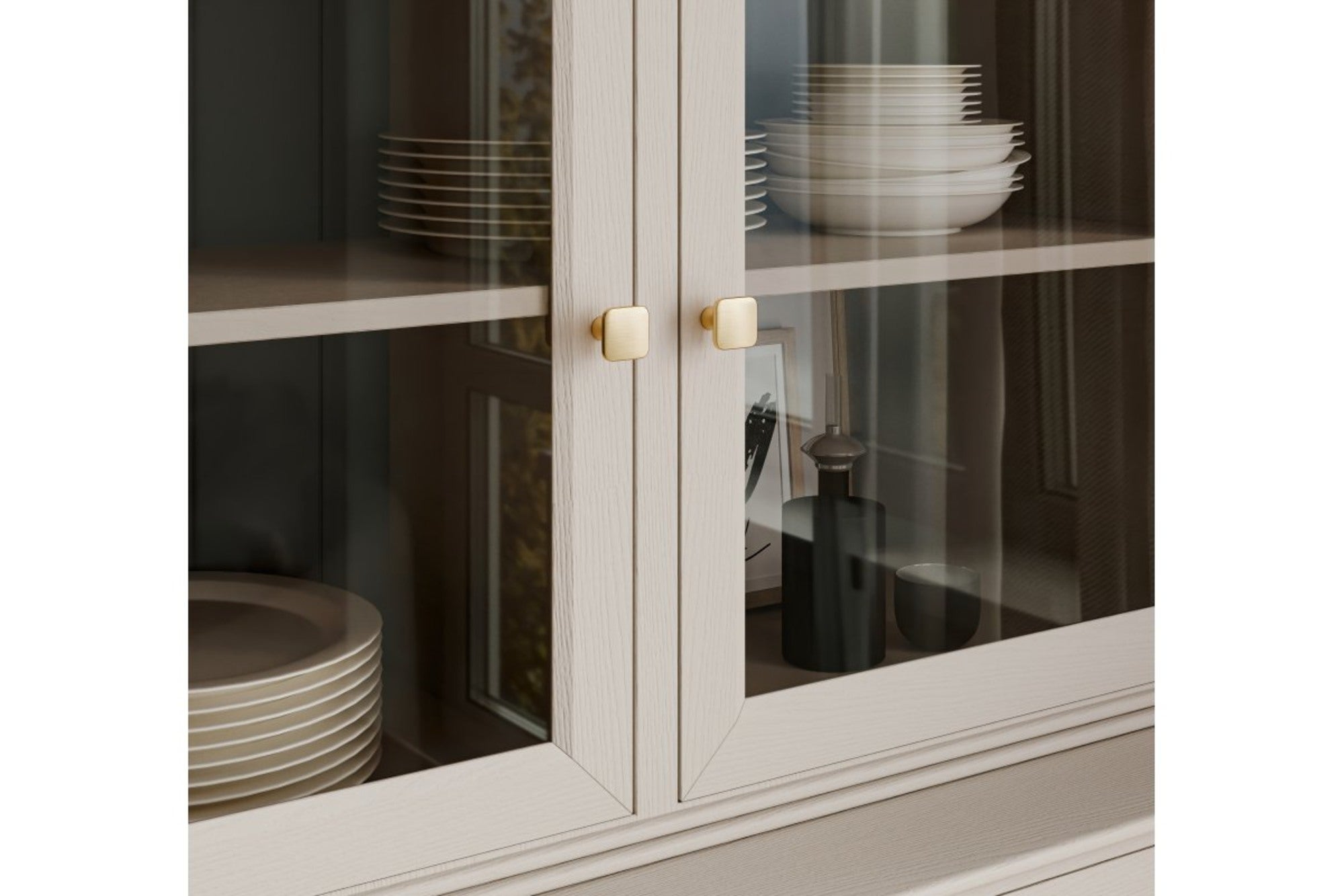 Gałka meblowa PIAZZA złoto szczotkowane