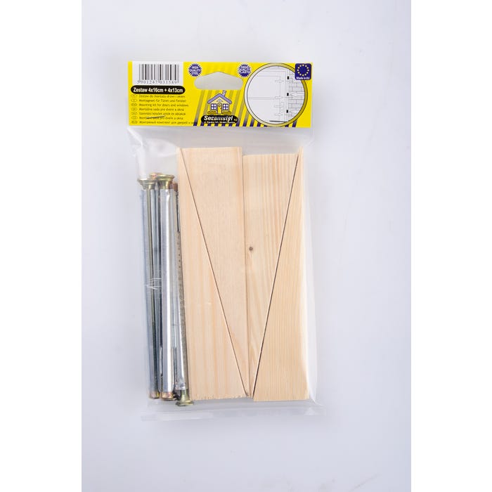 Zestaw do montażu drzwi i okien z dyblami