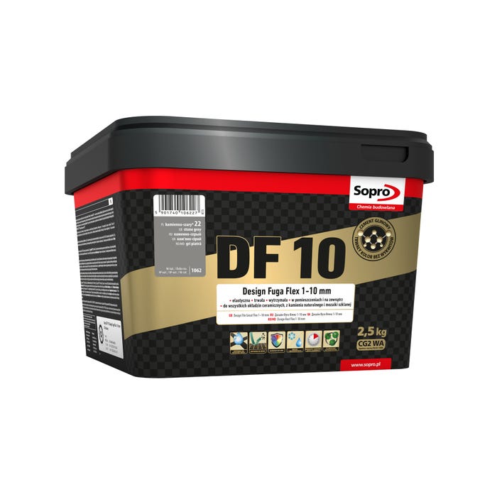 Fuga DF10 Design Flex 22 kamienno-szary 2.5kg