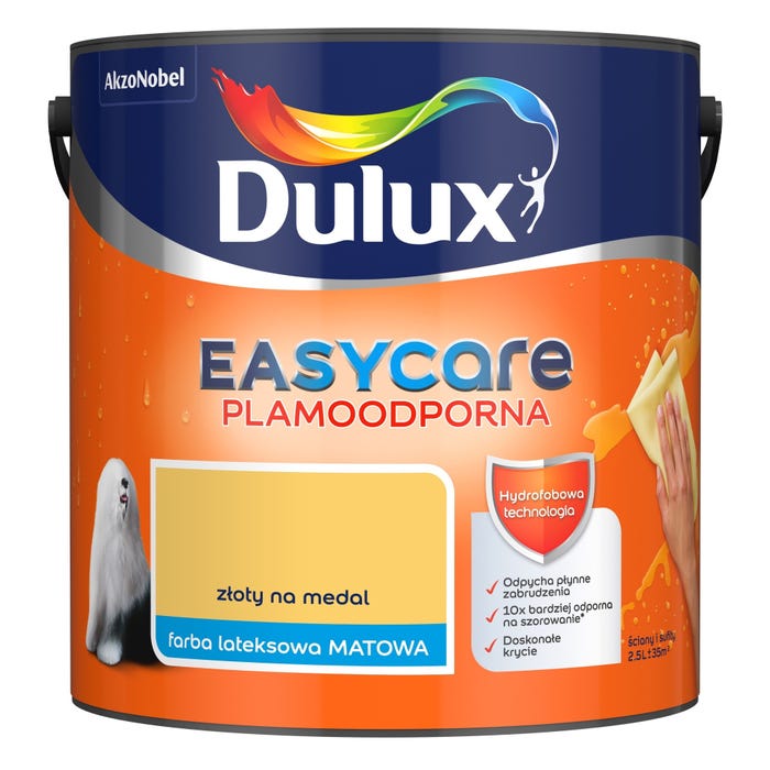 Farba Dulux EasyCare złoty na medal 2,5l