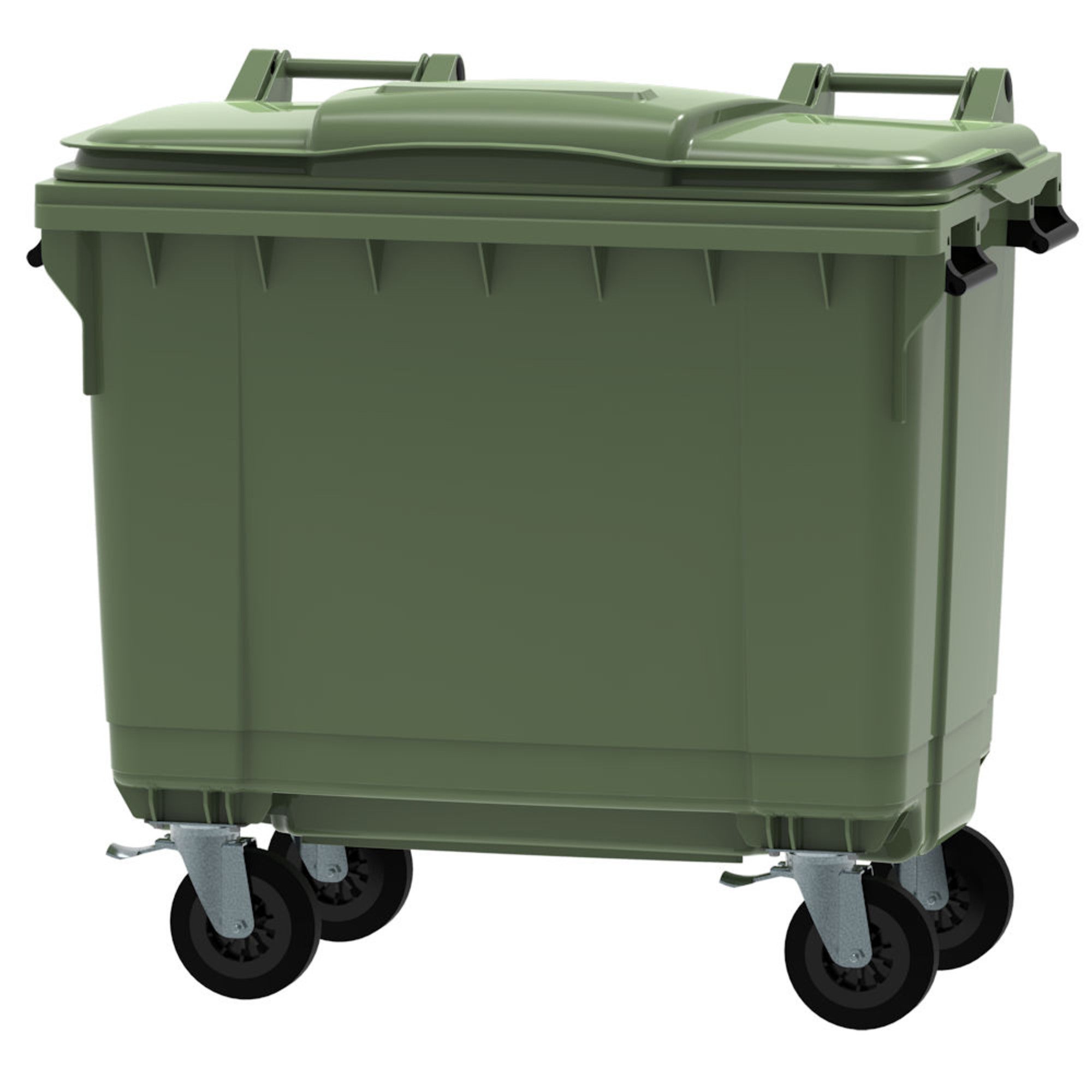 Pojemnik MGB 660 l zielony