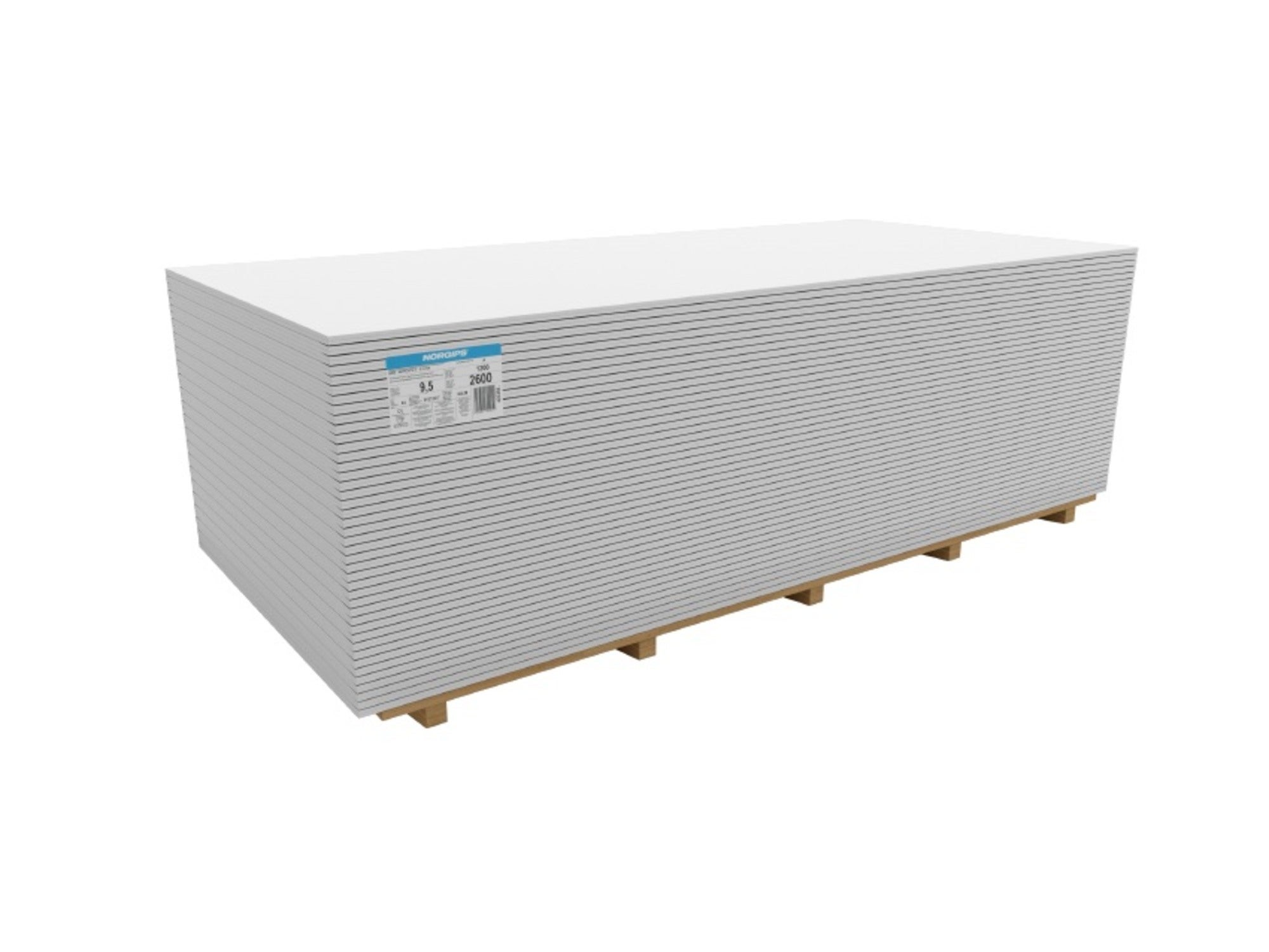 Płyta gipsowo-kartonowa standardowa Norgips 1200x2600x9,5 mm GKB typ A 1