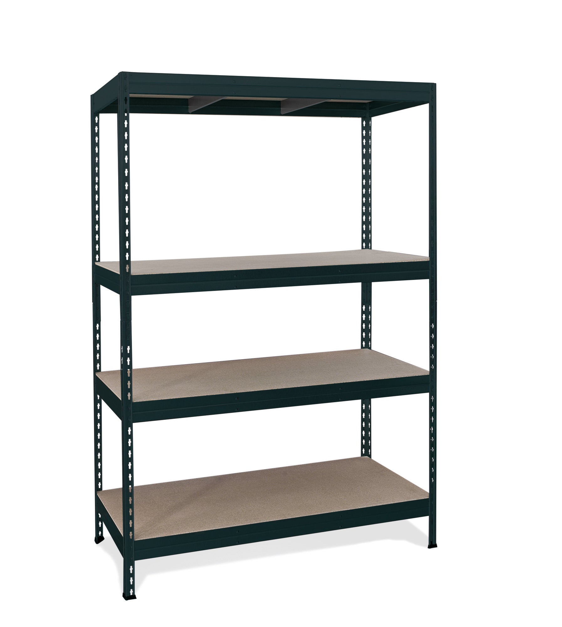 Regał magazynowy Rivet wym. 180x180x60 cm, 4 półki,nośność 350 kg