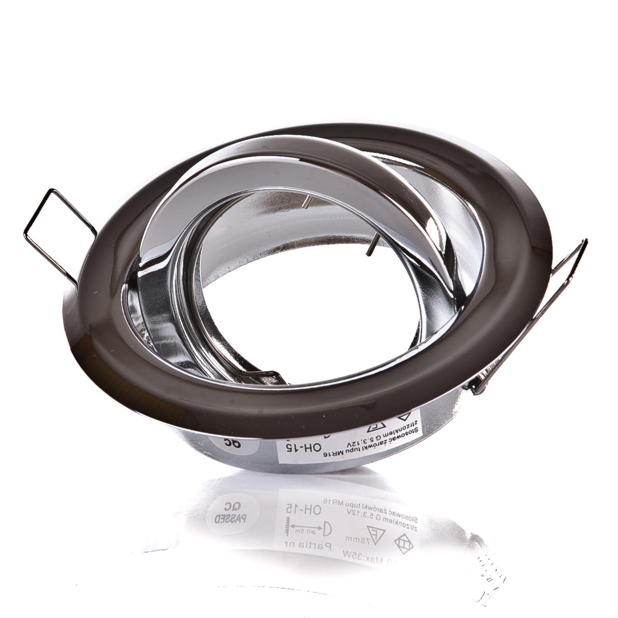 Oczko sufitowe OH15 50W GU5,3 12V chrom 0