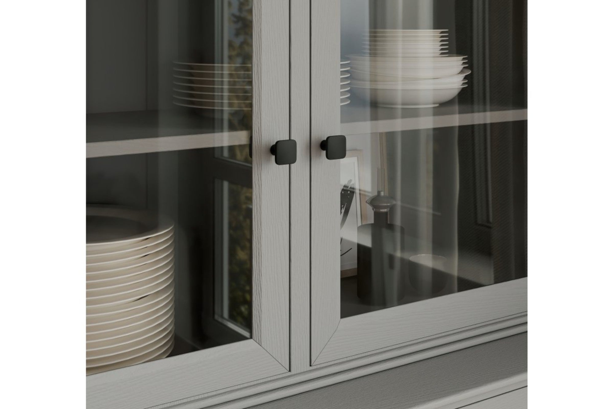 Gałka meblowa GTV PIAZZA czarny mat 0