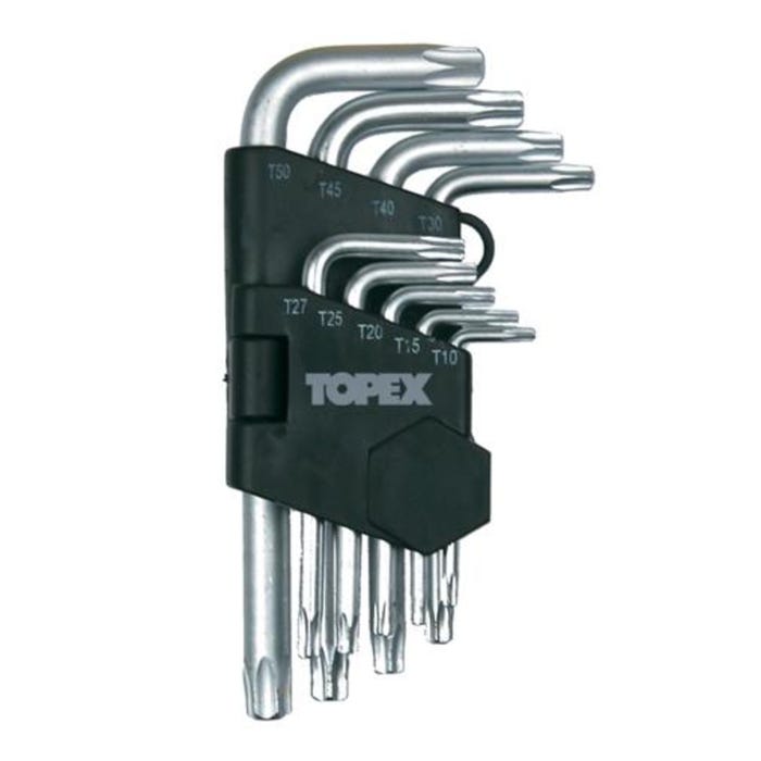 Zestaw kluczy Torx, 9 szt.