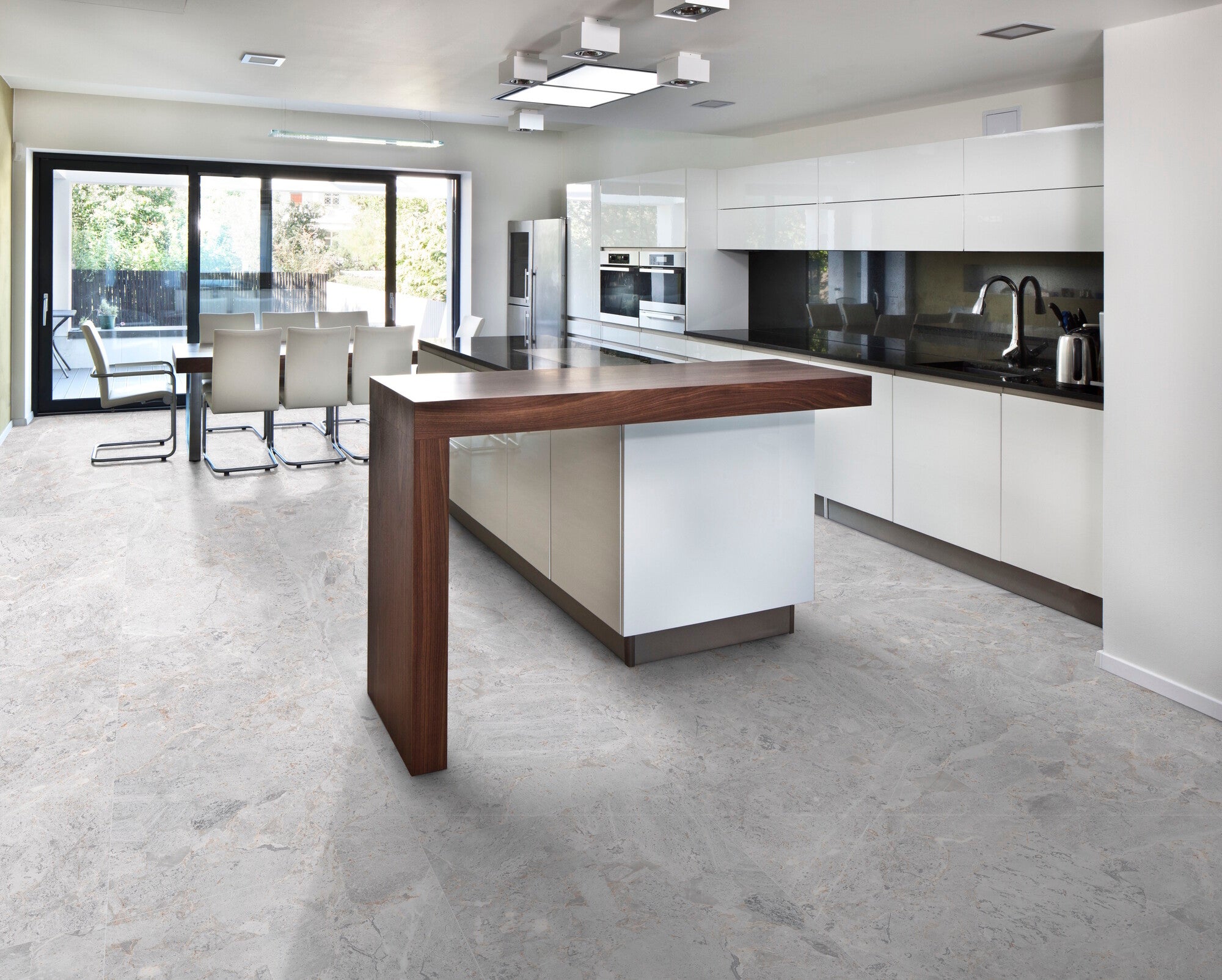 Gres szkliwiony Maine Gris 60x120 1,44 m2 1