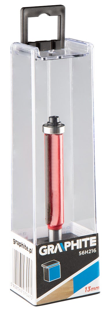 Frez prosty z dolnym łożyskiem, długi 13x50 mm, trzpień 8 mm 3