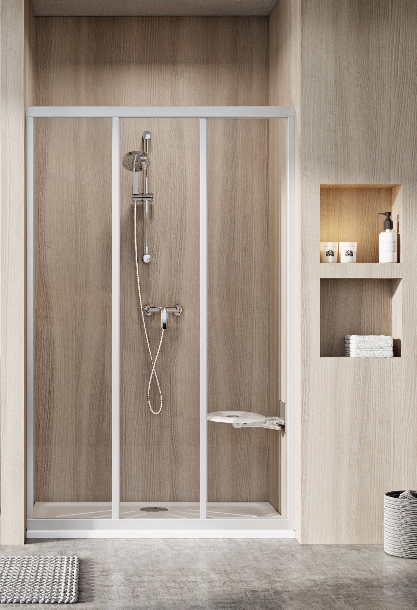 Drzwi prysznicowe Ravak Supernova 130 x 198 cm