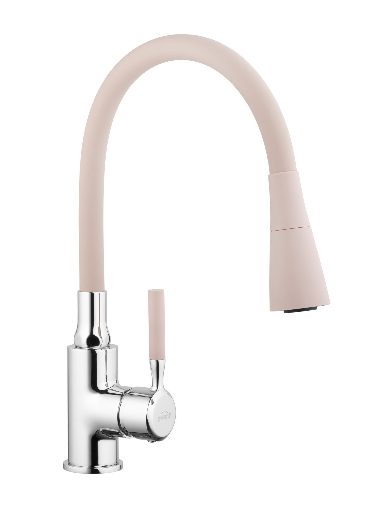 Bateria kuchenna z elastyczną wylewką Invena Pogo beż