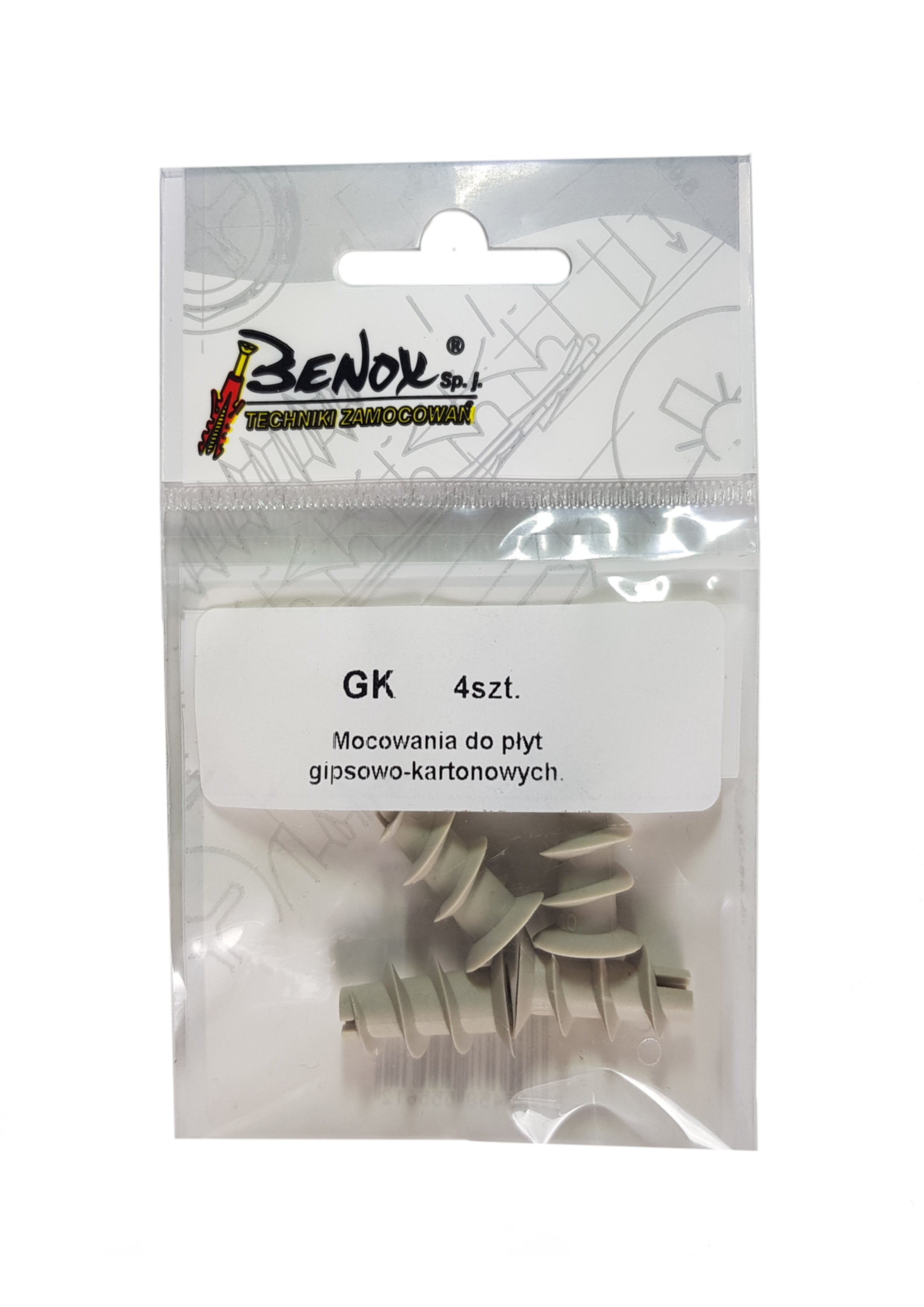 Kołek do pustych przestrzeni z wkrętem 1