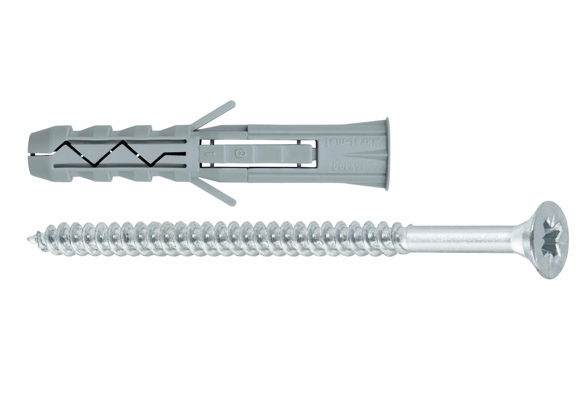 Kołek rozporowy fi 10 z wkrętem 6.0x60 mm (100 szt.)