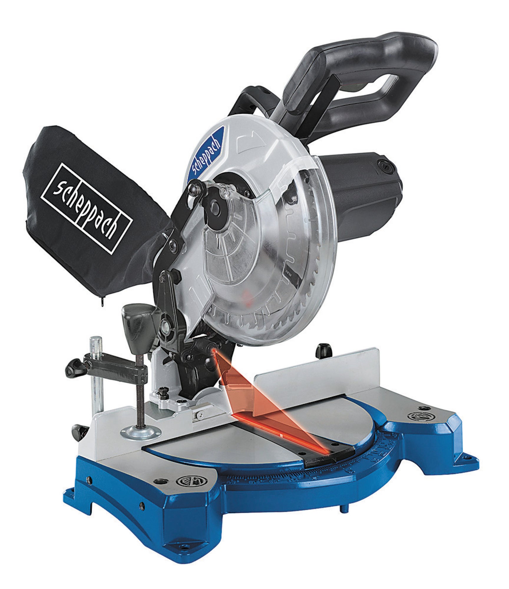 Pilarka ukosowa 1500W 210 mm HM80L Scheppach 0