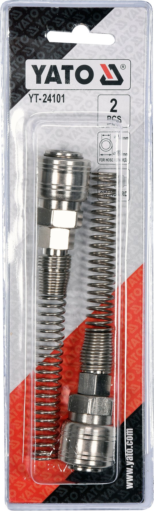 Szybkozłącze na wąż 6x10mm - 2szt. 1