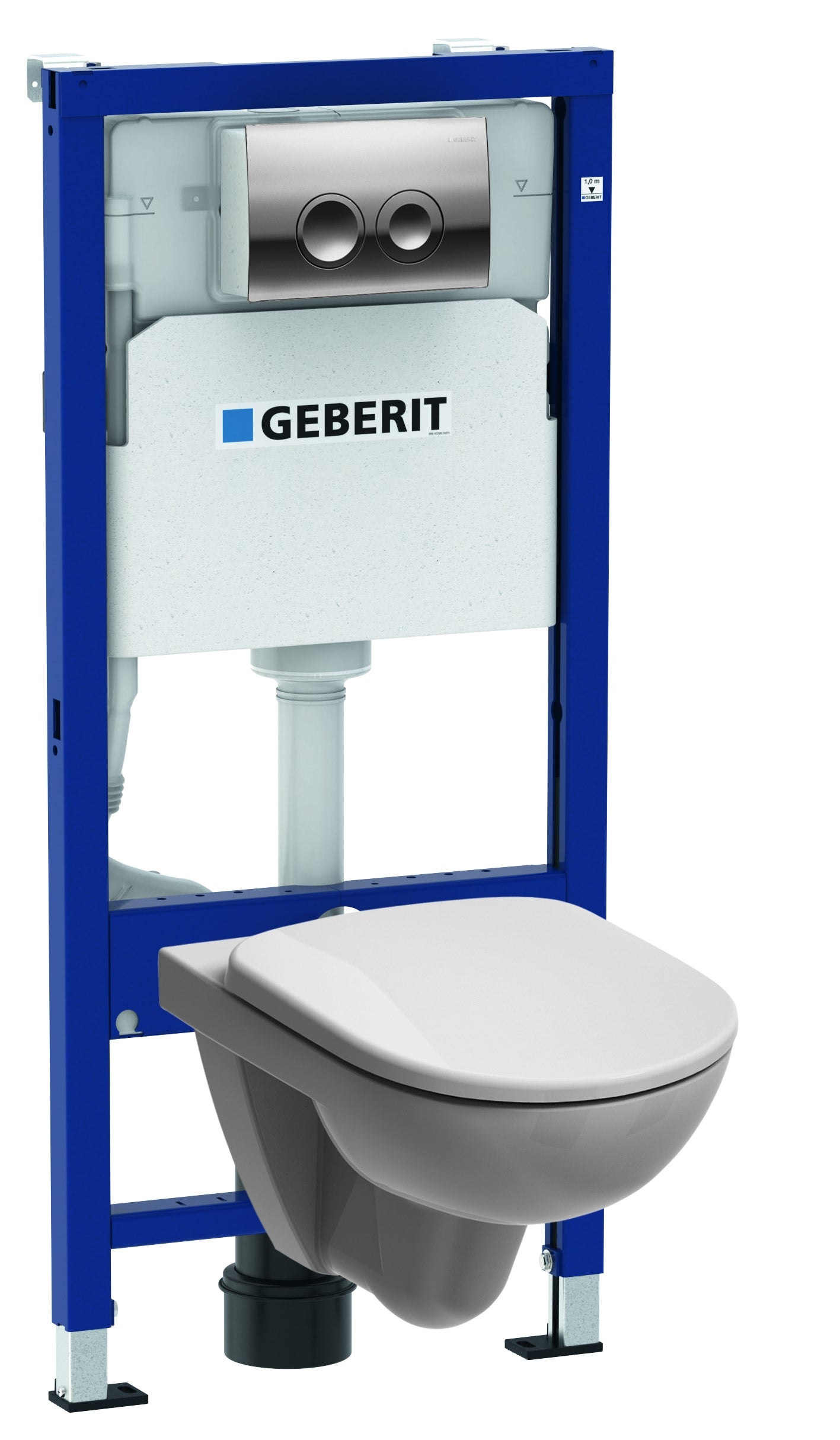Фото - Інсталяція для туалету Geberit Zestaw podtynkowy WC  Unifix Pro21 Nova Pro 118.302.21.1 