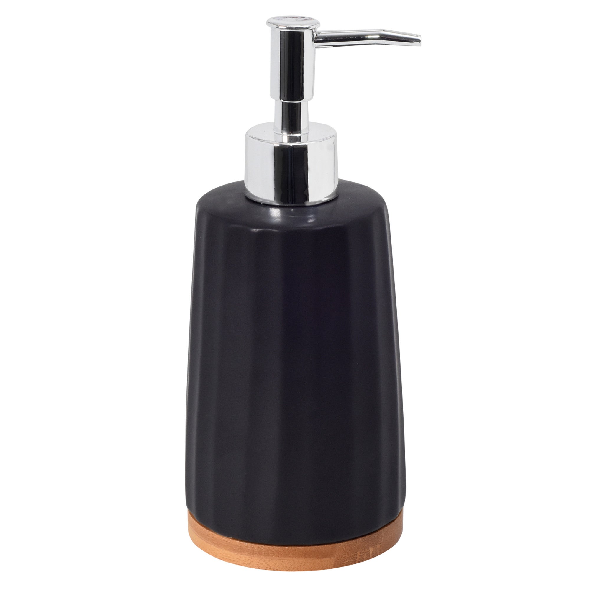 Dozownik mydła czarny