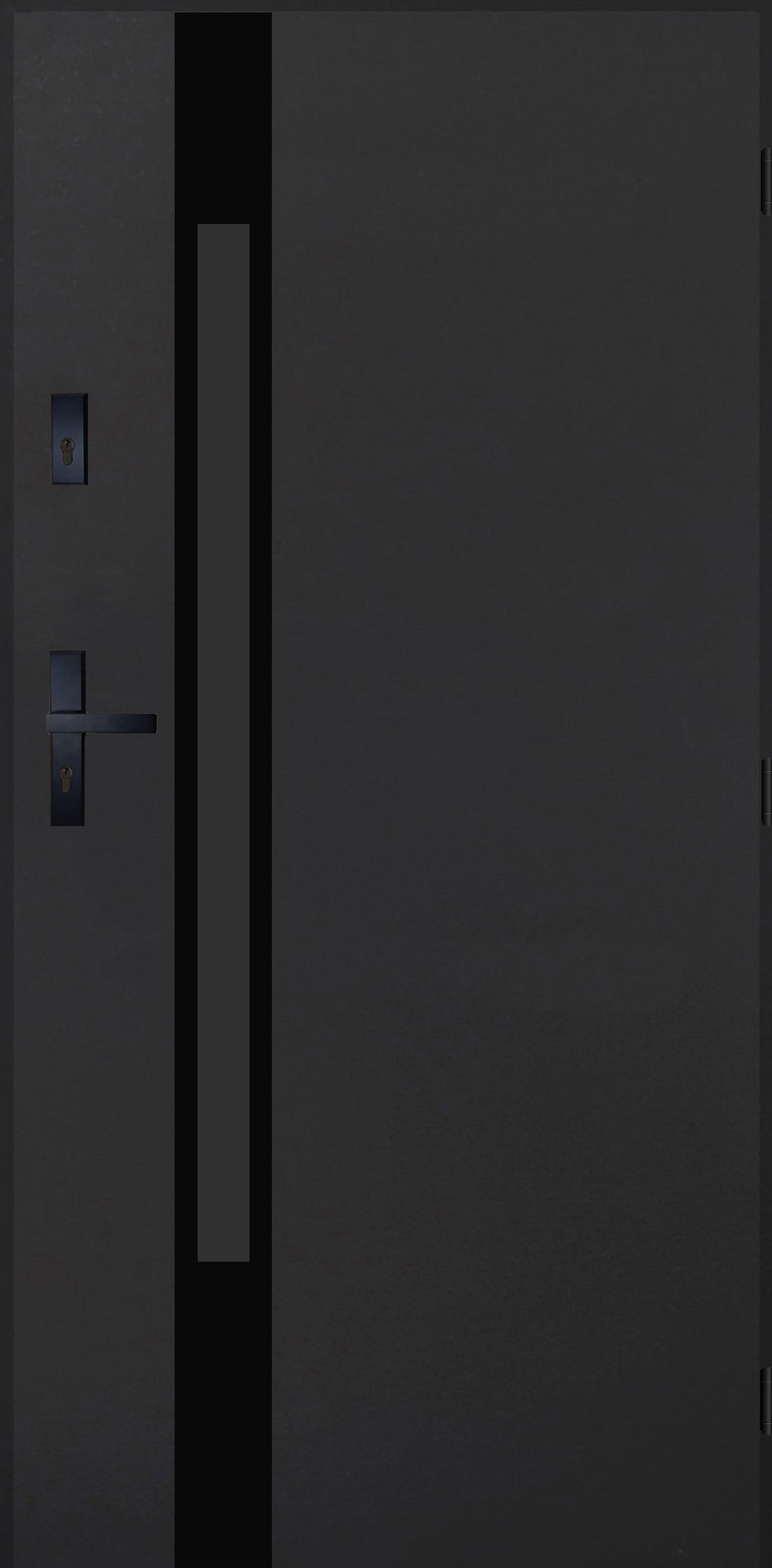 Drzwi zewnętrzne Magdalena antracyt 90 lewe 0