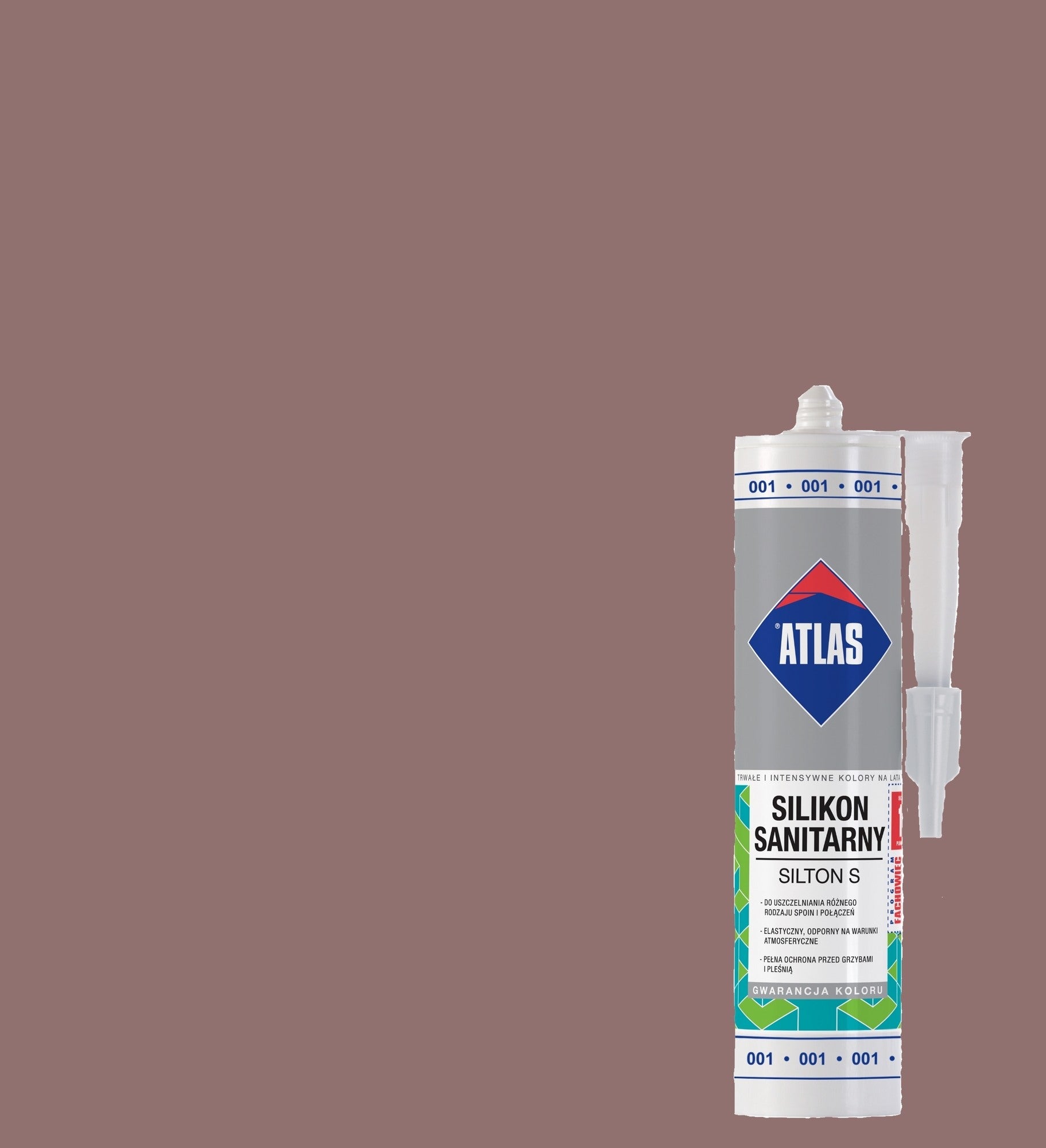 Silikon sanitarny Atlas 210 kakao 280 ml