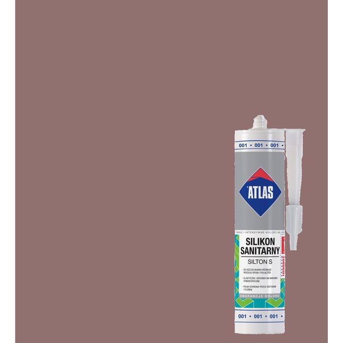 Silikon sanitarny Atlas 210 kakao 280 ml