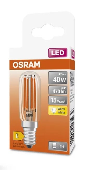 Żarówka LED E14 4W 470lm filament ciepła biel OSR 3